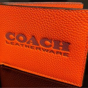 Brand New, Never Used Men’s Slim Coach Wallet